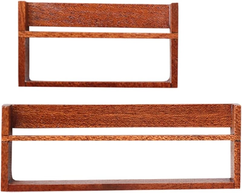 Style B Short Long Miniature Bookshelf Dollhouse Decor 1 8 1 6 Scale Accessory - Image 1